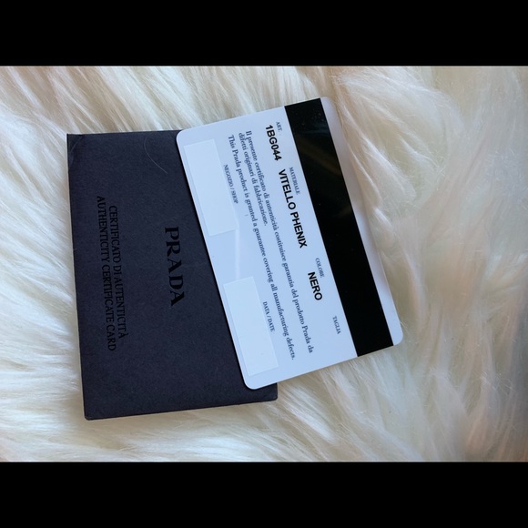 PRADA VITELLO PHENIX 1BG044 Black - Picture 6 of 10